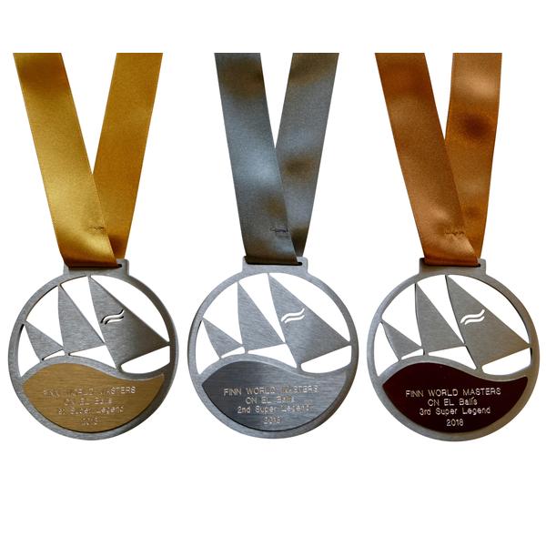 FINN WORLD MASTERS MEDALS -