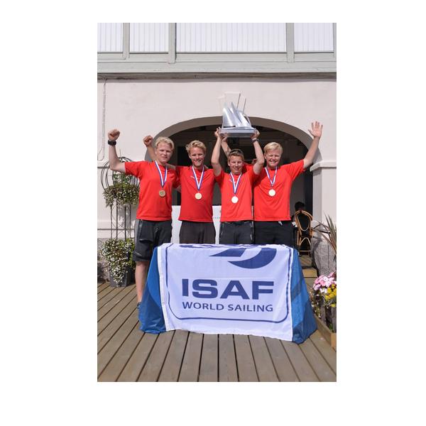 Joachim Aschenbrenner Danish team won the 2014 ISAF Youth Match Racing World Championship