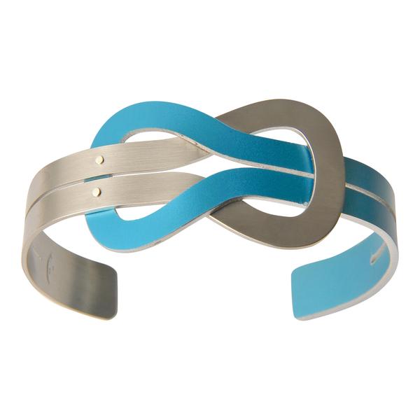 nautisch design sieraad - nautisch design armband; aluminium en edelstaal